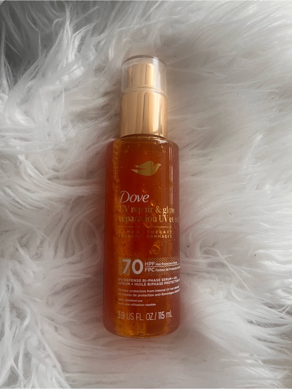 DOVE UV Repair & Glow Serum Oil 70 - NEW